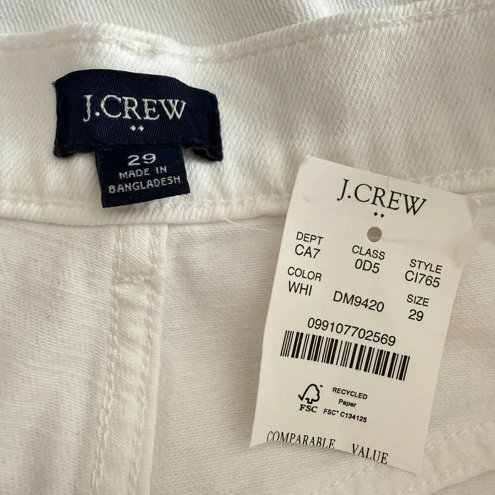 J. Crew size 29